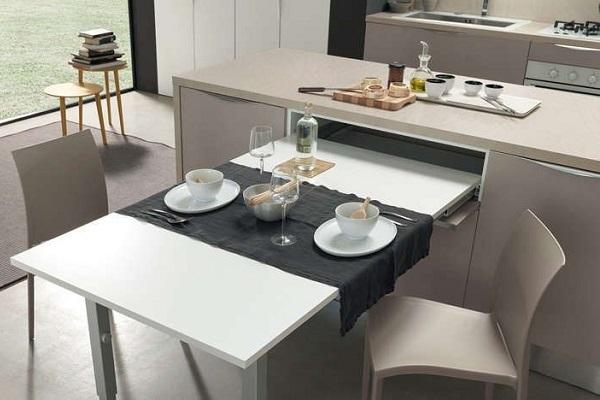 Come arredare e gestire una cucina a scomparsa